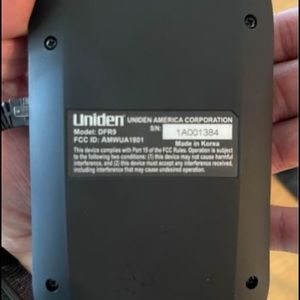 Uniden DFR9 Radar Detector